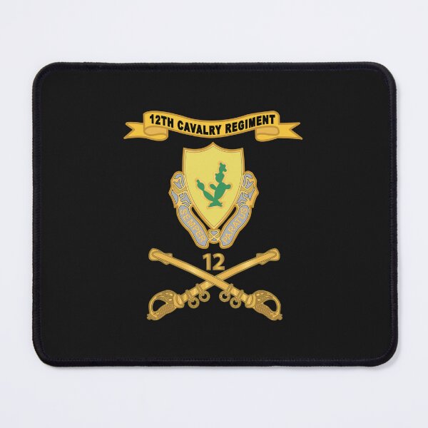 Item preview, Army  - 12th Cavalry Regiment - Ribbon w Number Br X 300 designed and sold by Military Insignia Products.