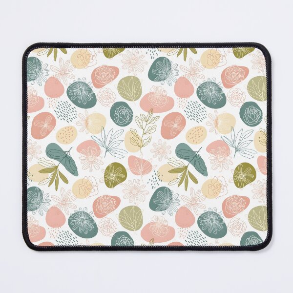 Item preview, Playful Line & Color: Delicate Seamless Floral Pattern designed and sold by VelloomStore.