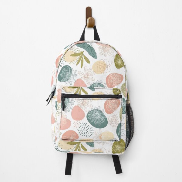 Item preview, Playful Line & Color: Delicate Seamless Floral Pattern designed and sold by VelloomStore.