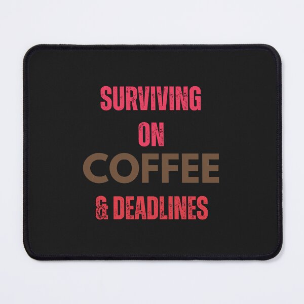 Item preview, Surviving On Coffee & Deadlines Funny Accountant Office Shirt designed and sold by arceeddesign.