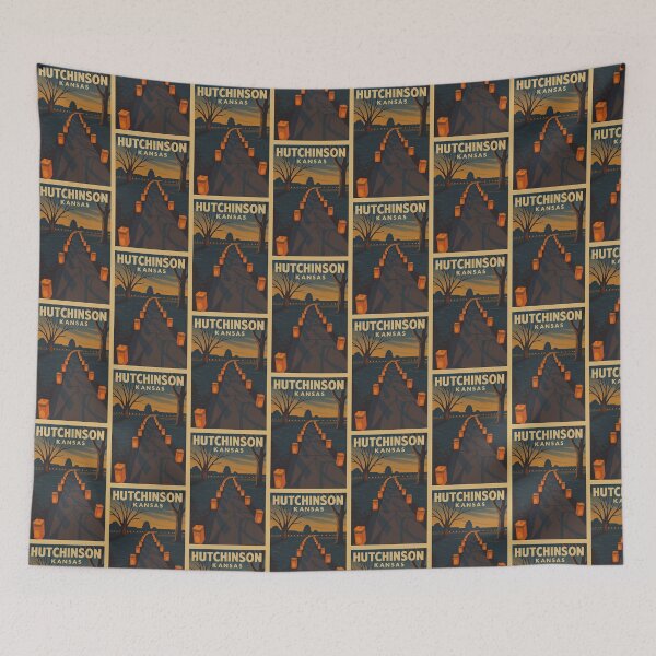 Item preview, Hutchinson Kansas  designed and sold by Broken Antler Designs .