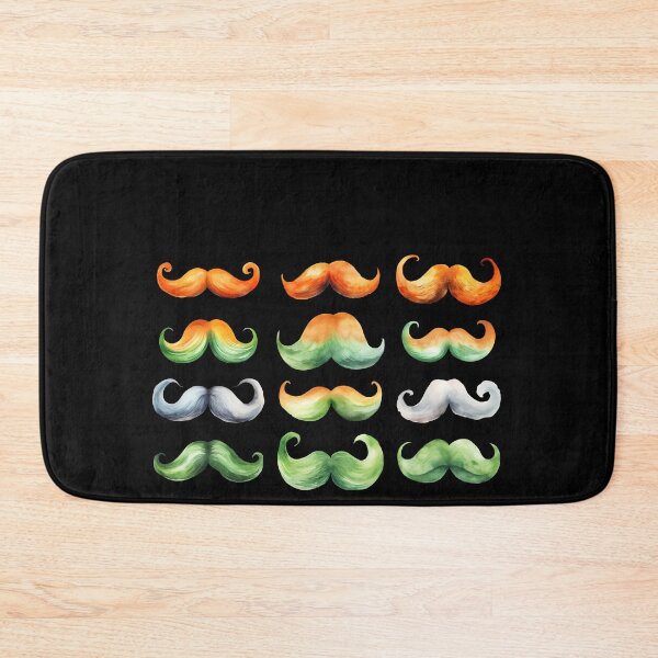 Aperçu de l'œuvre Lutin rigolo à moustache pour la Saint-Patrick créée et vendue par smartrocket.