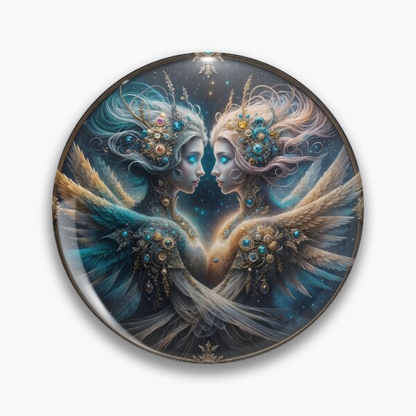 Item preview, The golden ratio of love in the azure depths of the universe designed and sold by KunstGeist.
