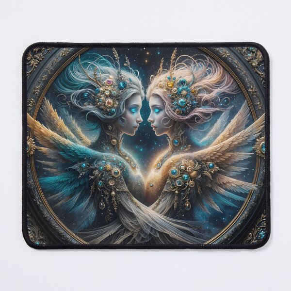 Item preview, The golden ratio of love in the azure depths of the universe designed and sold by KunstGeist.