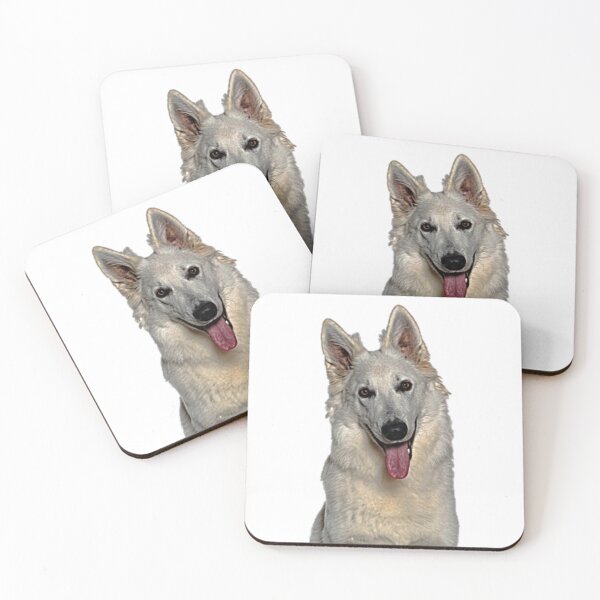 Item preview, A Beautiful White Swiss Shepherd designed and sold by NoxLand.
