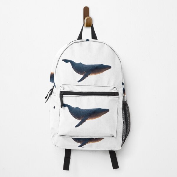 Item preview, Majestic Whale Ocean Starlight Beauty Marine Life Wonder designed and sold by ART ATTACK ZONE.