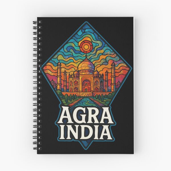 Item preview, Agra Taj Mahal India Stained Glass Travel designed and sold by TomFrontierArt.