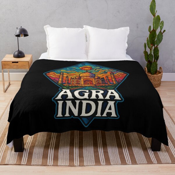 Item preview, Agra Taj Mahal India Stained Glass Travel designed and sold by TomFrontierArt.