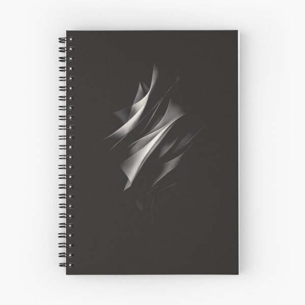 Item preview, Abstract Flow Dark Aesthetic T-Shirt – Modern Minimal Art Tee designed and sold by KDesignCrafts.