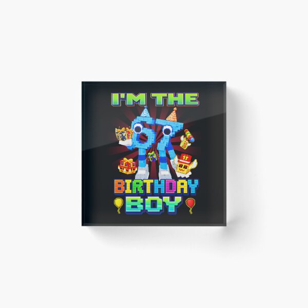 Item preview, Im The Birthday Boy Six Seven Italian Brainrot 67 Pixel Gamer Meme Birthday Boys Gift For Boy Kids designed and sold by ArmyAbodo.