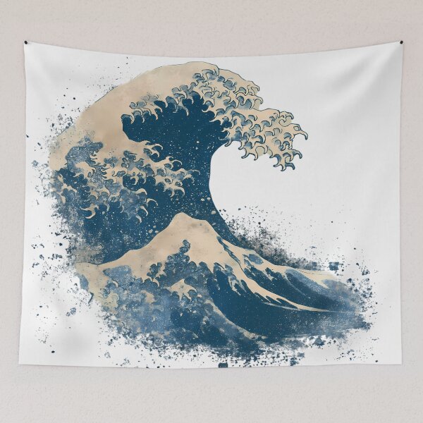 Item preview, Beautiful Wave Crashes Shore Calm Tumult Sea Art designed and sold by ART ATTACK ZONE.