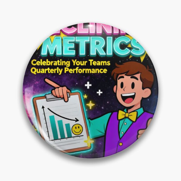 Item preview, Declining Metrics VHS Parody - 90s Corporate Humor designed and sold by PictorialWhimsy.