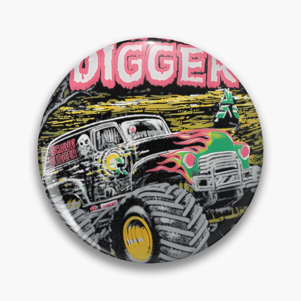 Item preview, Grave Digger Bad To The Bone T-Shirt designed and sold by Rareshirt.