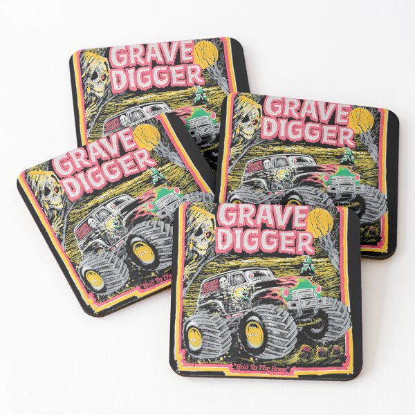 Item preview, Grave Digger Bad To The Bone T-Shirt designed and sold by Rareshirt.