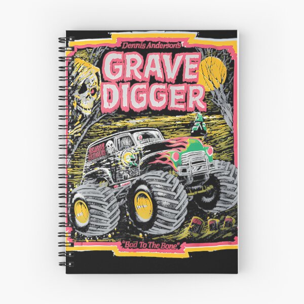 Item preview, Grave Digger Bad To The Bone T-Shirt designed and sold by Rareshirt.
