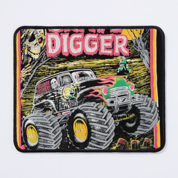 Item preview, Grave Digger Bad To The Bone T-Shirt designed and sold by Rareshirt.