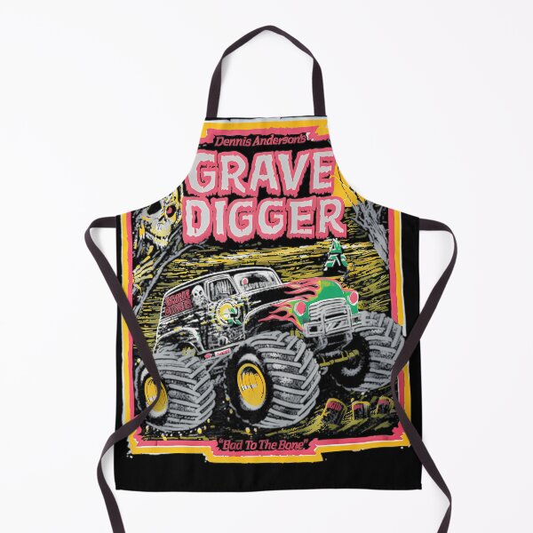 Item preview, Grave Digger Bad To The Bone T-Shirt designed and sold by Rareshirt.