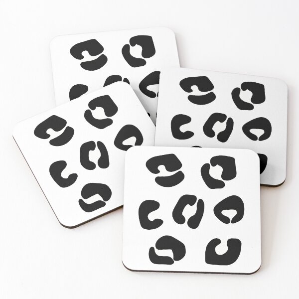 Item preview, Monochrome Leopard Spots designed and sold by OneThreeSix.