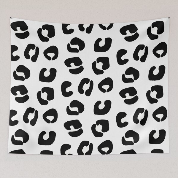 Item preview, Monochrome Leopard Spots designed and sold by OneThreeSix.