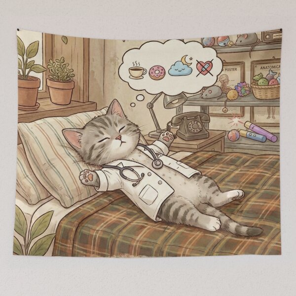 Item preview, kitten tired designed and sold by medu99.