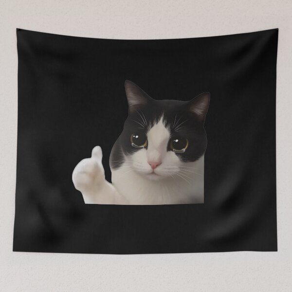 Item preview, Cat crying meme Everything’s good cat  designed and sold by GabbyKash.