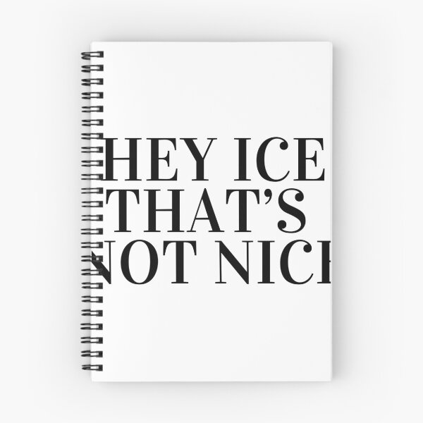 Item preview, hey ice that's not nice designed and sold by cloudzer0000.