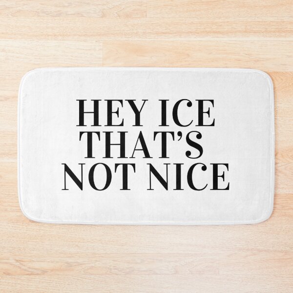 Item preview, hey ice that's not nice designed and sold by cloudzer0000.