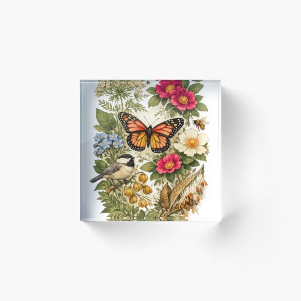 Item preview, Nature Study Collection - Detailed Butterfly & Botanicals designed and sold by SheebRock.