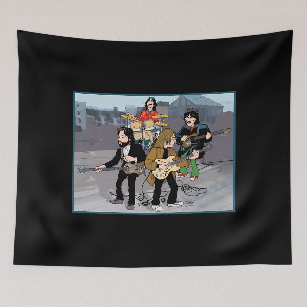 Item preview,  Beatles Rooftop Concert T-Shirt designed and sold by KumailBH.