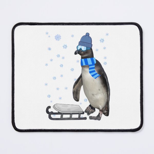 Item preview, Penguin loves sledding designed and sold by Katja LebenFreude.