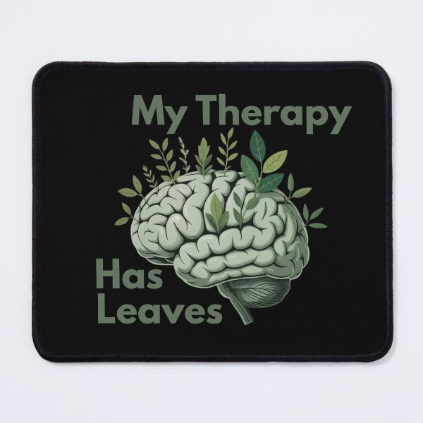 Item preview, My Therapy Has Leaves | Nature Therapy T-Shirt designed and sold by RALYSHOP.