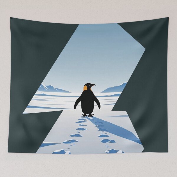 Item preview, Solo Traveler Penguin designed and sold by Prachodayat Artworks.