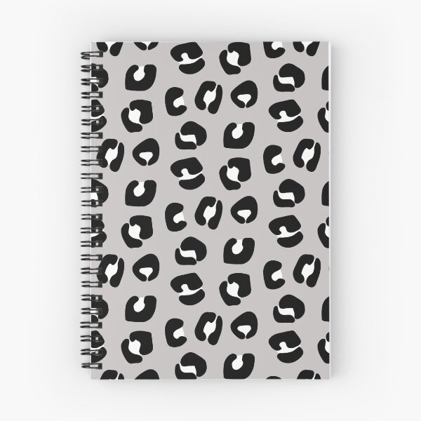 Item preview, Black and White, Leopard Spots on Grey  designed and sold by OneThreeSix.