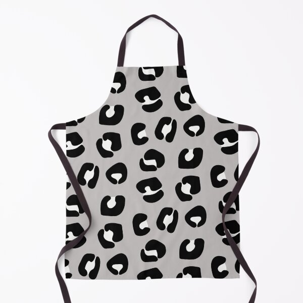 Item preview, Black and White, Leopard Spots on Grey  designed and sold by OneThreeSix.