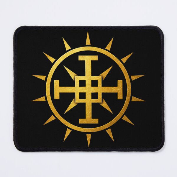 Item preview, Golden Slavic Solar Sun Symbol designed and sold by Papier Atelier Art.