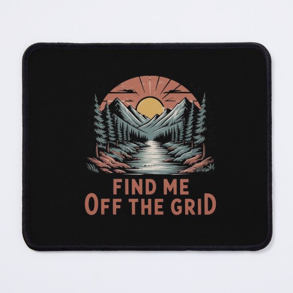 Item preview, Find Me Off the Grid | Nature Escape T-Shirt designed and sold by RALYSHOP.