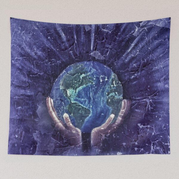Item preview, He has the whole world in his hands designed and sold by Matt Starr Fine Art .