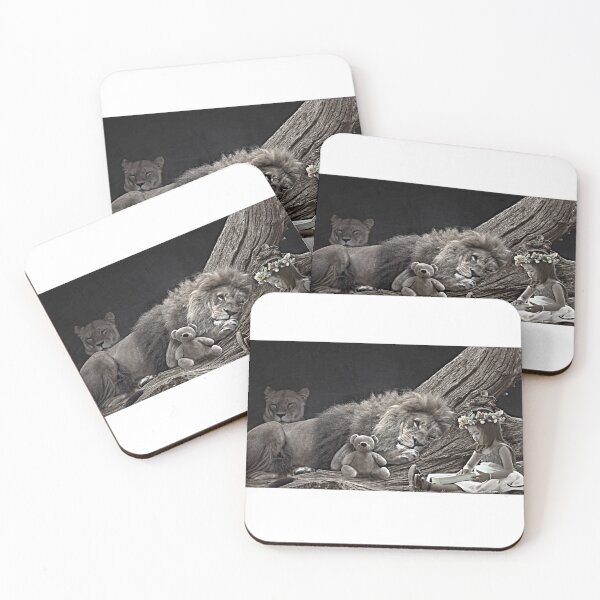Item preview, A girl guarded by lions designed and sold by NoxLand.