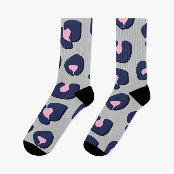 Item preview, Blue and Pink, Leopard Spots Pack on Grey  designed and sold by OneThreeSix.