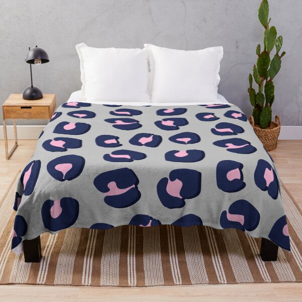 Item preview, Blue and Pink, Leopard Spots Pack on Grey  designed and sold by OneThreeSix.