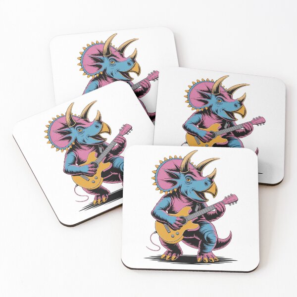 Item preview, The guitar player designed and sold by Diesel Drinking Dinosaurs.