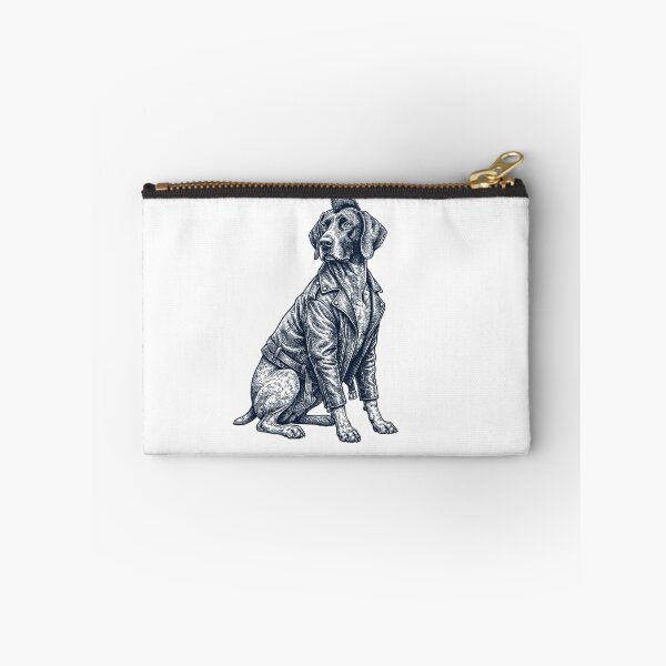 Item preview, Vintage German Shorthaired Pointer Punk Mowhawk Dog Mom Dad designed and sold by DoodleTortle.