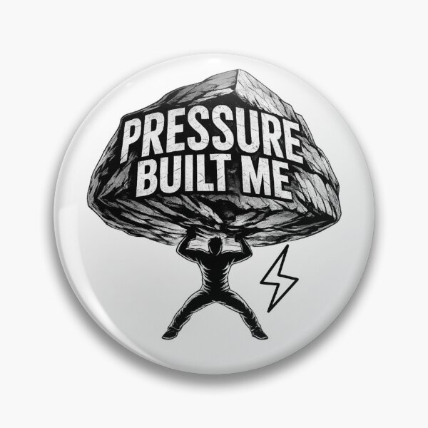 Item preview, Pressure Built Me – Resilient Strength T-Shirt Design designed and sold by RALYSHOP.