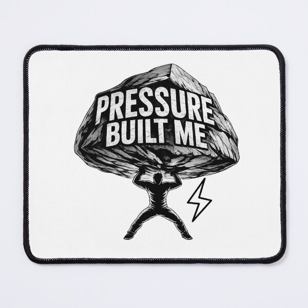 Item preview, Pressure Built Me – Resilient Strength T-Shirt Design designed and sold by RALYSHOP.