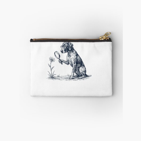 Item preview, Vintage German Shorthaired Pointer Botanist Flower Dog Mom Dad designed and sold by DoodleTortle.