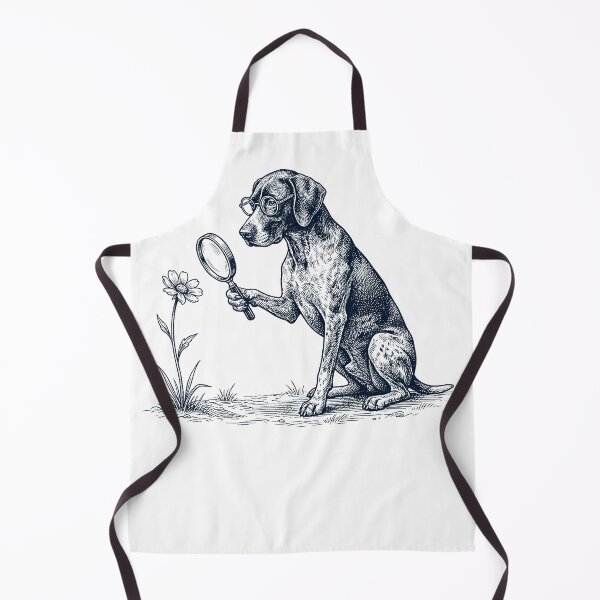 Item preview, Vintage German Shorthaired Pointer Botanist Flower Dog Mom Dad designed and sold by DoodleTortle.