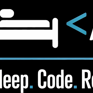 Artwork thumbnail, Eat Sleep Code Repeat Minimalist Programmer Routine by SplashTastic