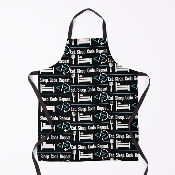 Item preview, Eat Sleep Code Repeat Minimalist Programmer Routine designed and sold by SplashTastic.