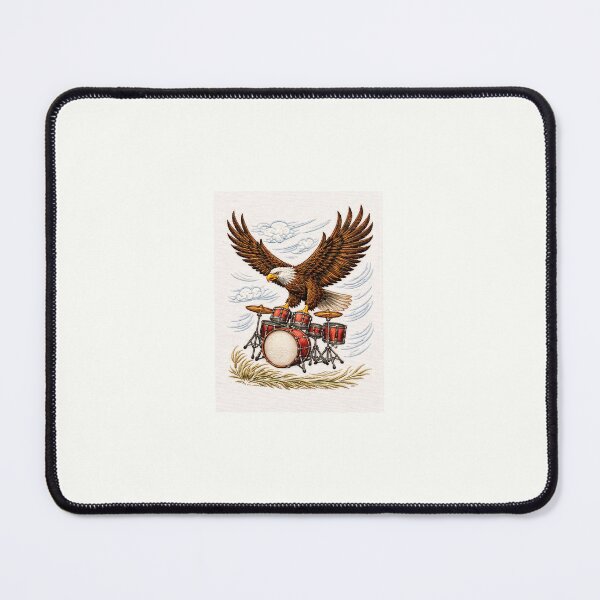Item preview, "Eagle Spirit and Drums: Music Unleashed" designed and sold by Mansoulstudio.