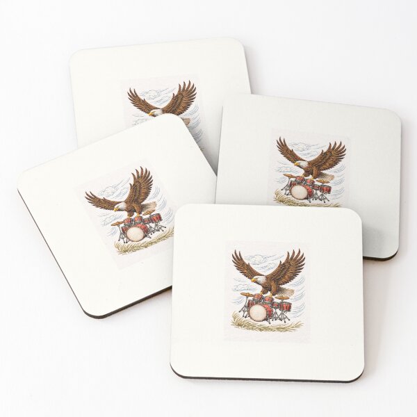 Item preview, "Eagle Spirit and Drums: Music Unleashed" designed and sold by Mansoulstudio.